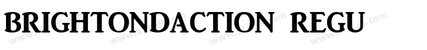 BrightonDaction Regu字体转换